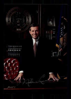 Gary R. Herbert Gouverneur von Utah Foto Original Signiert # BC G 32722