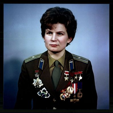 Waletina Wladimirowna Tereschkowa Erste Frau im Weltraum Original # BC G 32799