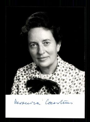 Veronica Carstens 1923-2013 Ehefrau von Karl Carstens Signiert # BC 176773