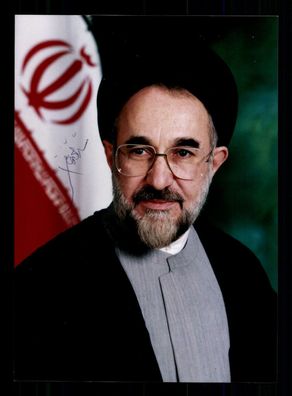 Mohammad Chätami Staatspräsident vom Iran 1997-2005 Original # BC G 33050
