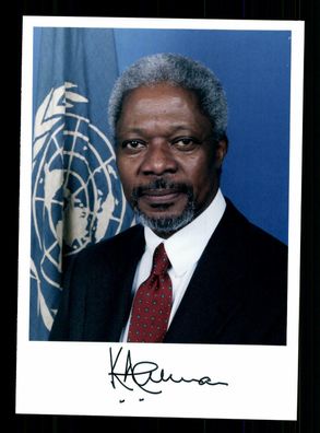 Kofi Annan 1938-2018 Generalsekretär der Vereinten Nationen # BC G 33223