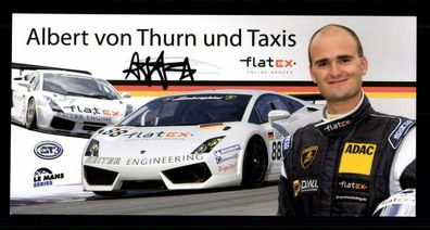 Albert von Thun und Taxis Autogrammkarte Original Signiert Adel # BC G 33330