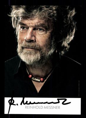 Reinhold Messner Bergsteiger Autogrammkarte Original Signiert # BC 177613
