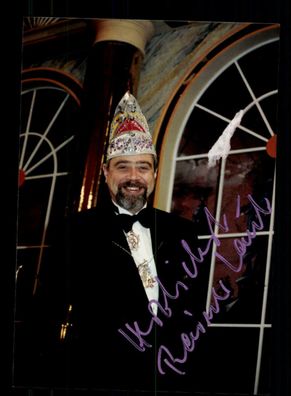Rainer Laub Sitzungspräsident von Mainz 1990 Foto Original Signiert ## BC 177759
