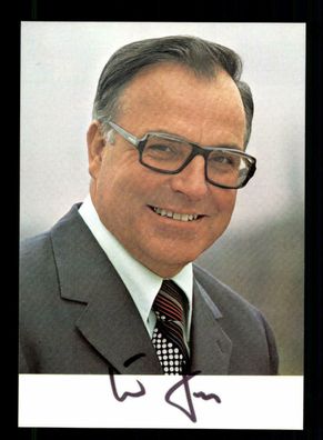 Helmut Kohl 1930-2017 Bundeskanzler 1982-1998 Original Signiert # BC 177991