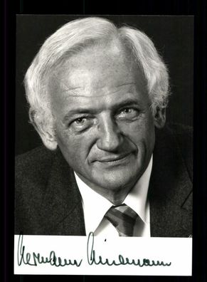 Hermann Heinemann 1928-2005 SPD Politiker Original Signiert # BC 178324