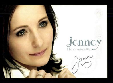 Jenney Autogrammkarte Original Signiert ## BC 178728