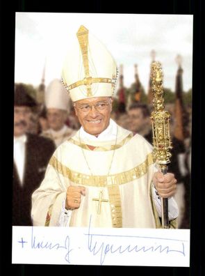 Heinz Josef Algermissen Bischof von Fulda Original Signiert ## 179100