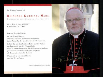 Reinhard Kardinal Marx 1953 Erzbischof München Original Signiert # BC 179304