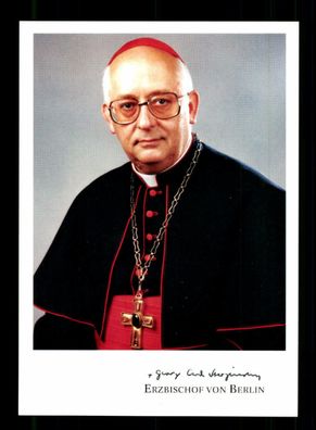 Georg Kardinal Sterzinsky 1936-2011 Erzbischof Berlin Signiert # BC 179323