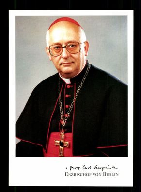 Georg Kardinal Sterzinsky 1936-2011 Erzbischof Berlin Signiert # BC 179329