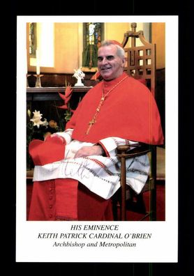 Keith Michael Patrick Kardinal O´Brien 1938-2018 Erzbischof Edinburgh #BC 179934