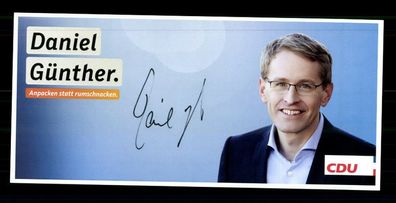 Daniel Günther Ministerpräsident Schleswig Holstein Signiert # BC G 32674