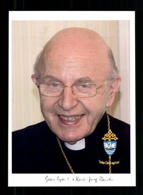 Karl-Josef Kardinal Rauber (1934-) Titularbischof Original Signiert # BC 172761