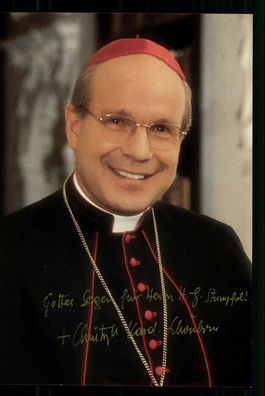 Christoph Kardinal Schönborn (1945-) Erzbischof Wien Orig Sign # G 31925
