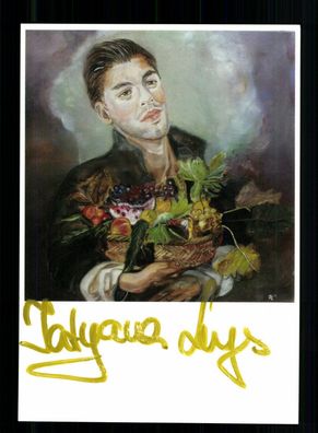 Tatyana von Leys Malerin Kunstpostkarte Original Signiert # BC 172490