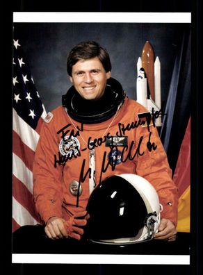 Ulrich Walter Astronaut Weltraumfahrt Original Signiert # BC 176034