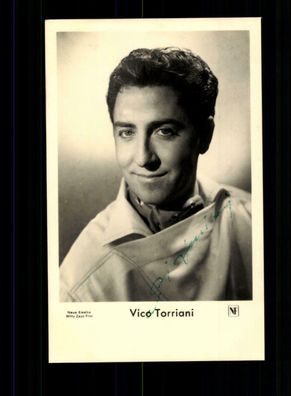 Vico Torriani Autogrammkarte Original Signiert ## BC 176465
