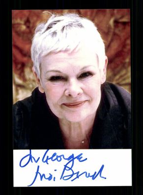 Judi Dench James Bond 007 Foto Original Signiert ## BC 176565