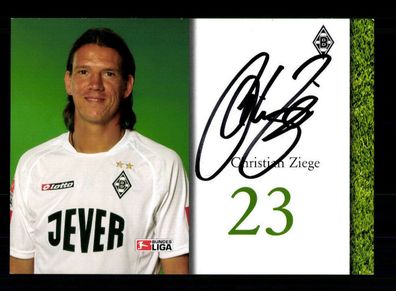 Christian Ziege Borussia Mönchengladbach 2004-05 1. Karte Original Signiert