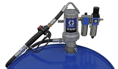 Druckluftpumpe für Schmieröl Pneumatische Ölanlage für 200L Fass Komplettset