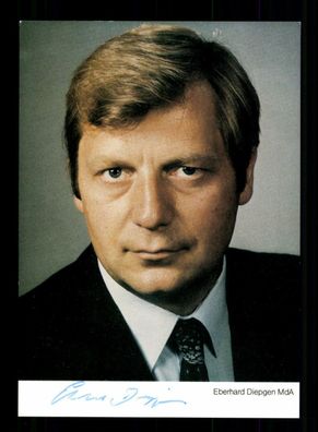 Eberhard Diepgen Bürgermeister Berlin 1991-2001 Original Signiert # BC 176785