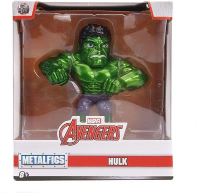 Jada Toys 253221001 Marvel Hulk Spielfigur 10cm Superhelden Comic Filmreihe