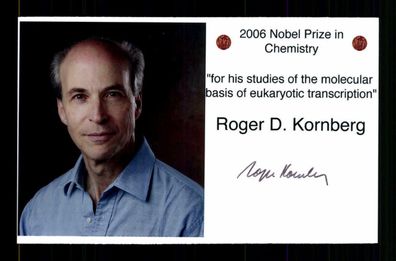 Roger D. Kornberg Nobelpreis 2006 Chemie Foto Original Signiert # BC 176868