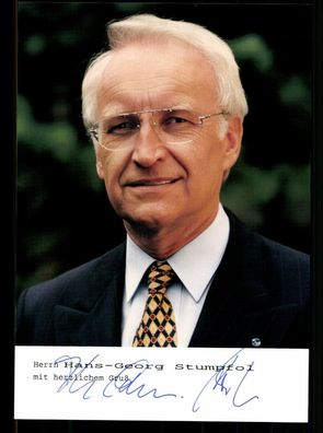 Edmund Stoiber Ministerpräsident Bayern 1993-2007 Original Signiert # BC G 33077