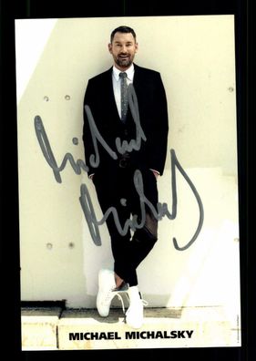 Michael Michalsky Modeschöpfer Autogrammkarte Original Signiert ##BC G 33327