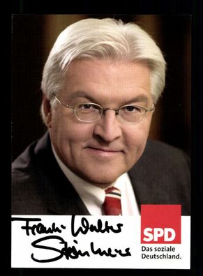 Franz Walter Steinmeier Bundespräsident Original Signiert # BC 177832