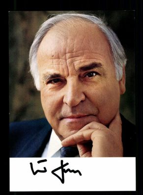 Helmut Kohl 1930-2017 Bundeskanzler 1982-1998 Original Signiert # BC 178002