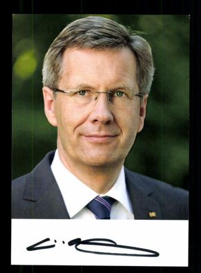 Christian Wulff Bundespräsident 2010-2012 Original Signiert # BC 178136