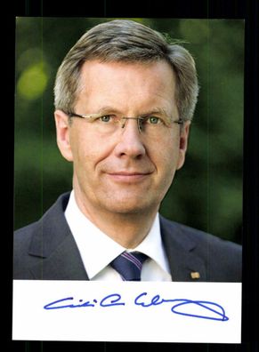 Christian Wulff Bundespräsident 2010-2012 Original Signiert # BC 178139