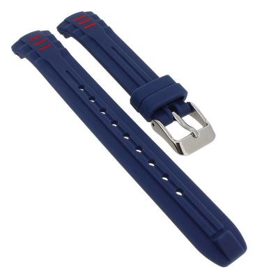 Calypso • Uhrenarmband aus Silikon in blau Schließe mit Logo • K5757/5