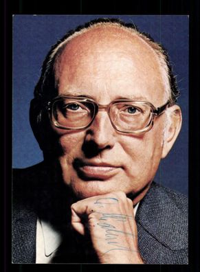 Wolfgang Mischnick 1921-2002 FDP Bundesminister Original Signiert # BC 178314