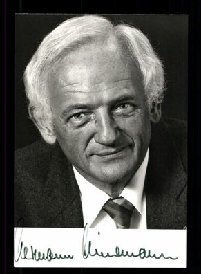 Hermann Heinemann 1928-2005 SPD Politiker Original Signiert # BC 178323