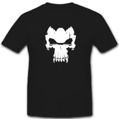 Monster Totenkopf Schädel Skull - T Shirt #4368