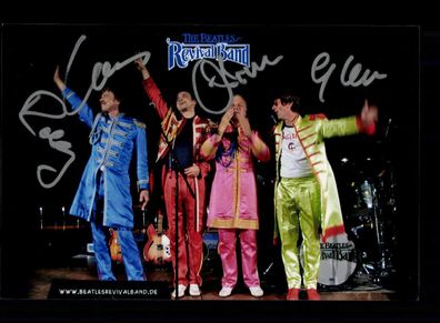 The Beatles Revival Band Foto Original Signiert ## BC 178797