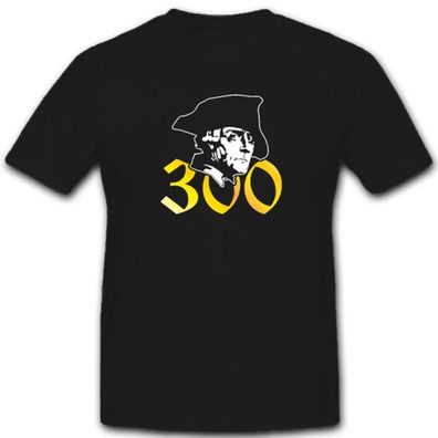 Alter Fritz Friedrich der Große Kaiser König Preußen 300 - T Shirt #4315