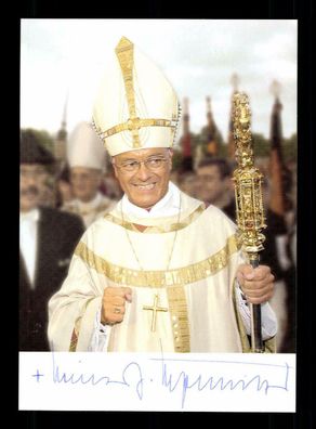 Heinz Josef Algermissen Bischof von Fulda Original Signiert ## 179094