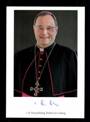 Georg Bätzing Bischof von Limburg Autogrammkarte Original Signiert # BC 179135