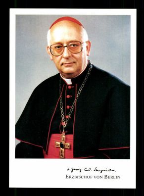 Georg Kardinal Sterzinsky 1936-2011 Erzbischof Berlin Signiert # BC 179324