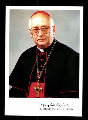 Georg Kardinal Sterzinsky 1936-2011 Erzbischof Berlin Signiert # BC 179333