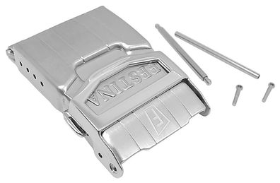 Festina > Chronograph Fatschließe 21mm Edelstahl silberfarben > F16881