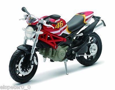 Ducati Monster 796 (No.46), NewRay Motorrad Modell 1:12, Neu, OVP