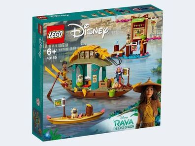 LEGO® 43185 Disney Raya Bonus Boot Bauset Konstruktionsspielzeug Bausteine NEU
