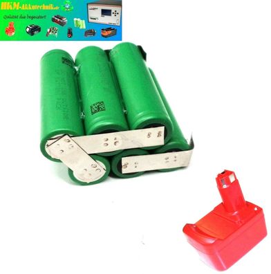 Tauschpack für KRESS Akku 10,8 V -2,2 Li-Ion mit 3,0 Ah 3000 mAh