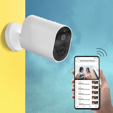 Kabellose Kamera mit Batterie-Fernsprechsprechanlage für den Außenbereich - nur