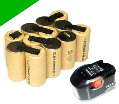 Tauschpack für AEG Akku B1420R / B1425R) m. 2,0 Ah - 2000 mAh- NIMH